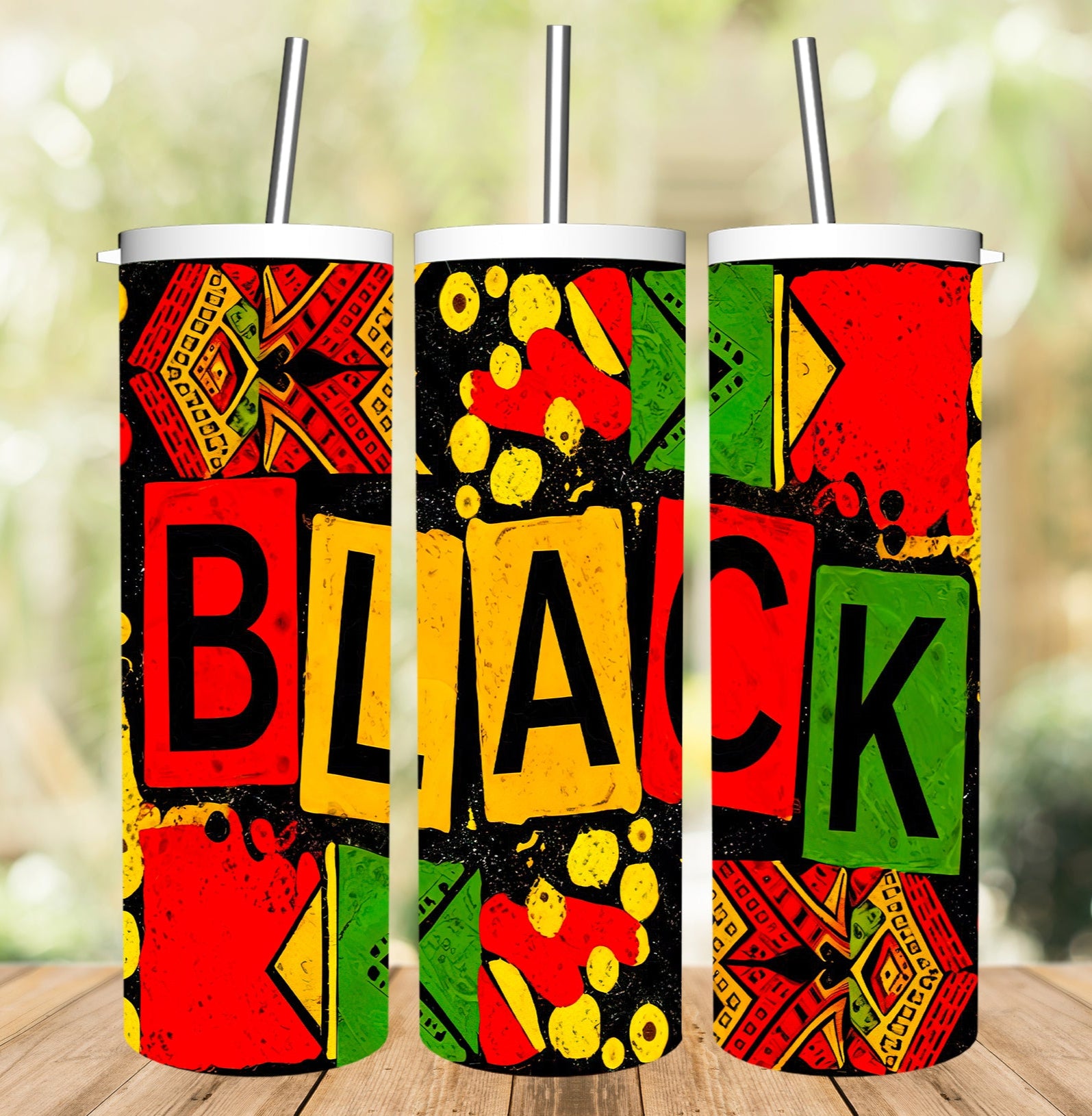 BLACK Sign Tumbler