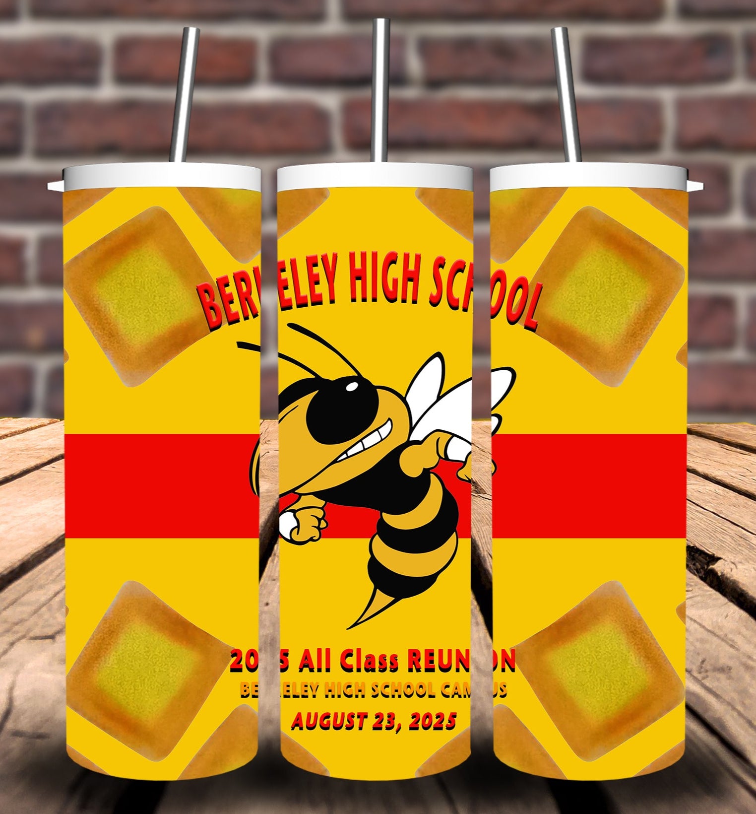 A1 - BHS Yellow Jacket 20 oz. Tumbler