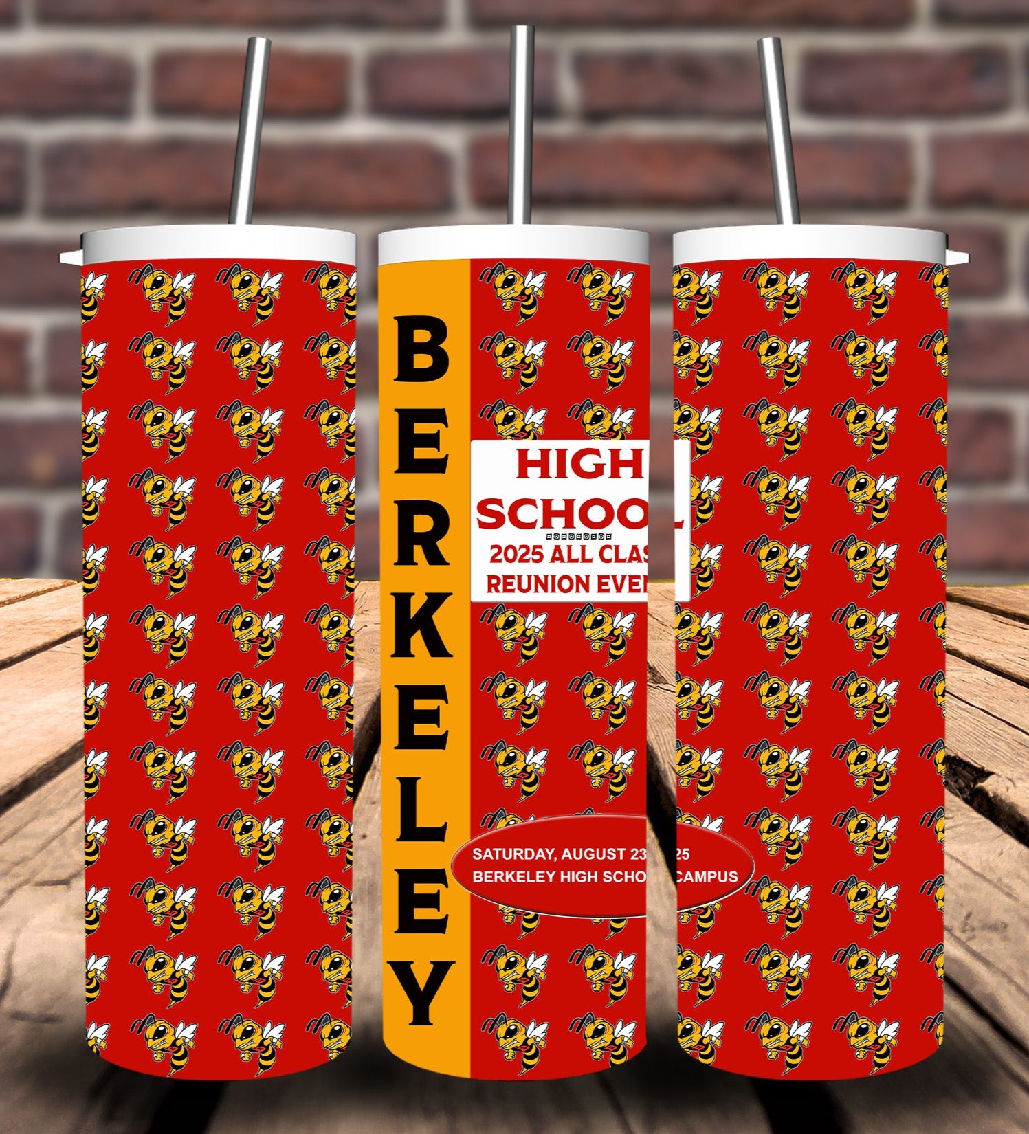 A1 - Red & Gold BHS All Reunion 20 oz. Tumbler