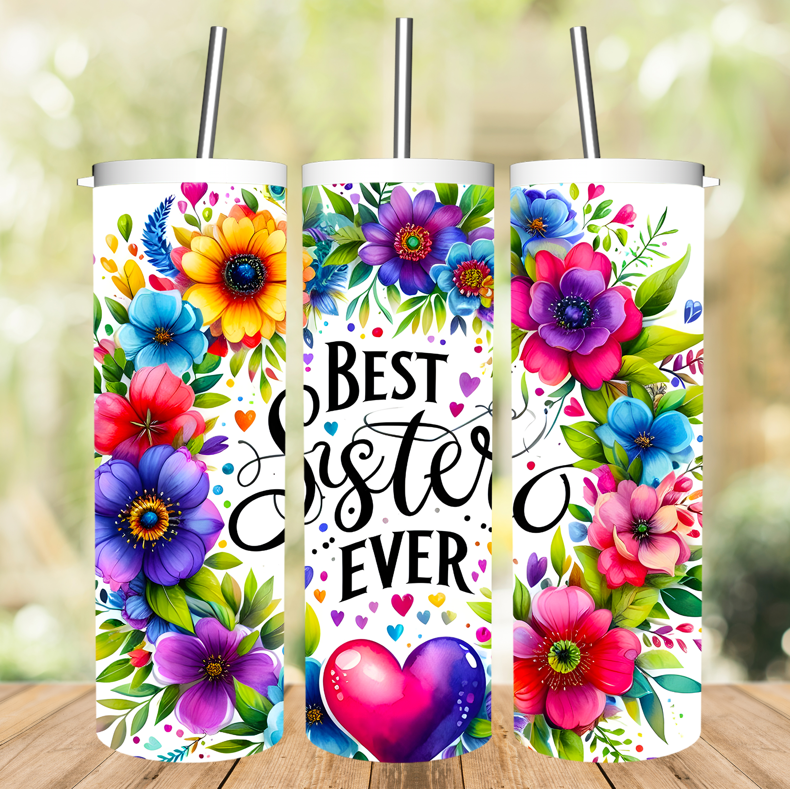 Best Sister Ever Tumbler