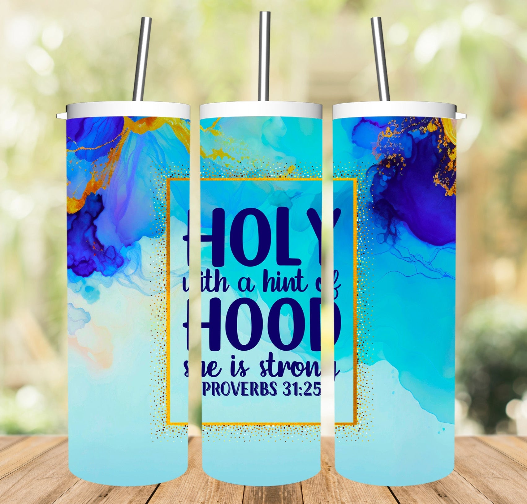 Holy with a Hint or Hood Tumbler