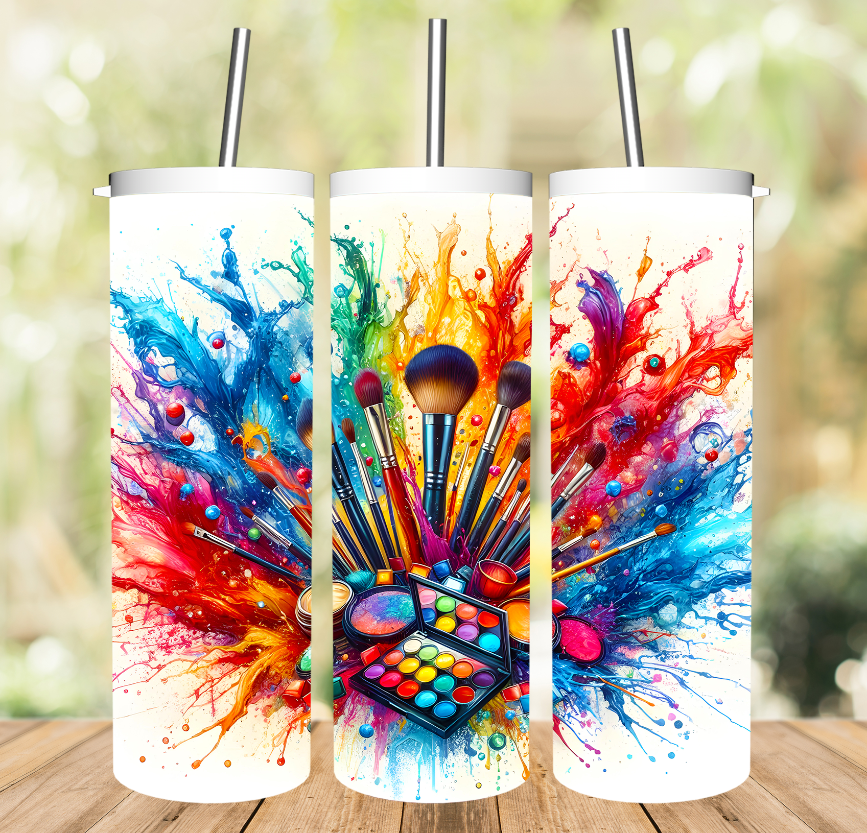 Makeup Brushes Tumbler