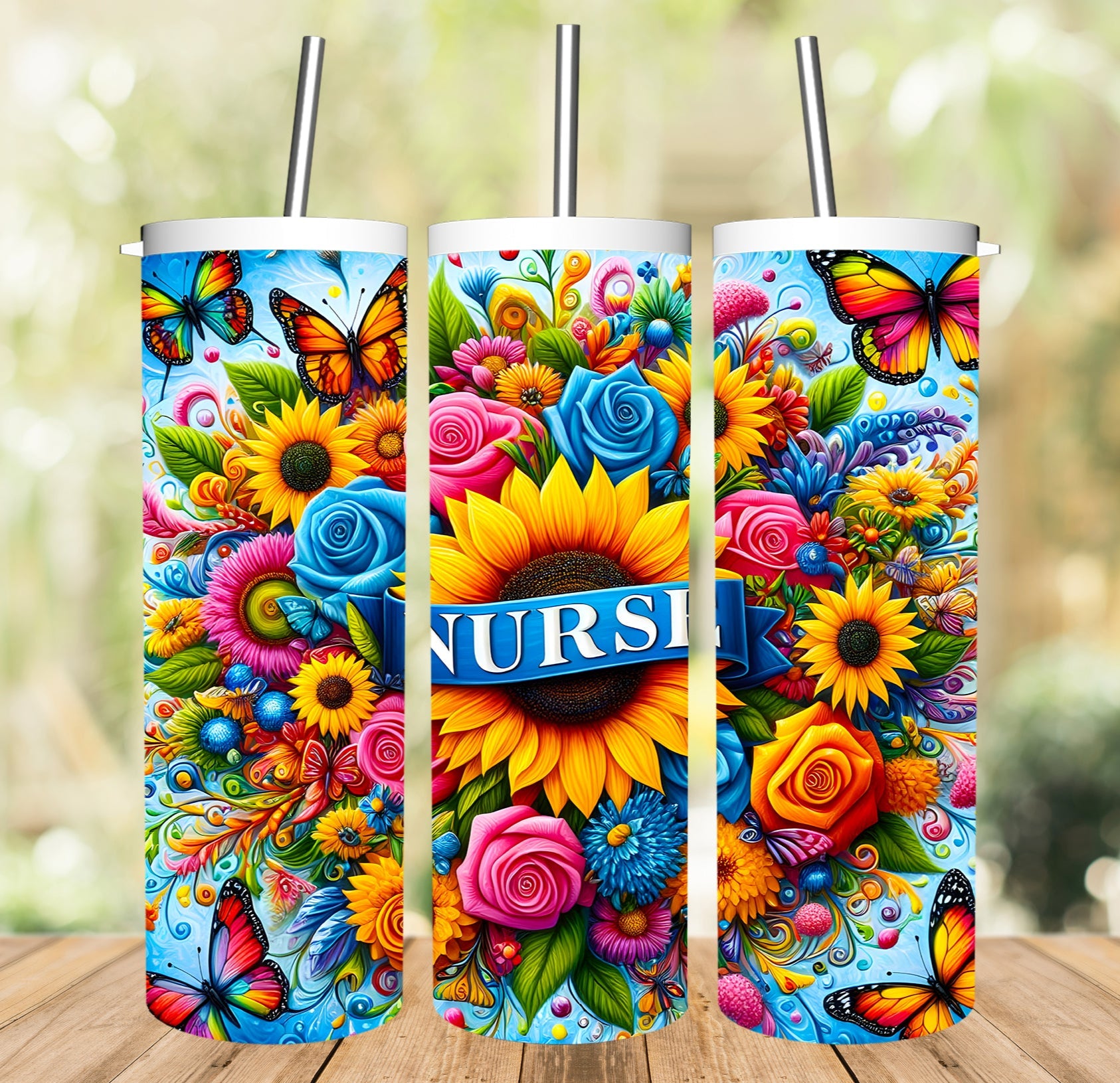 Nurse - Nurse with Sunflower