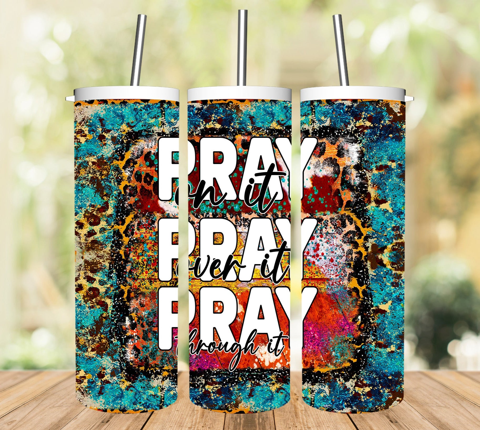Pray on It Tumbler