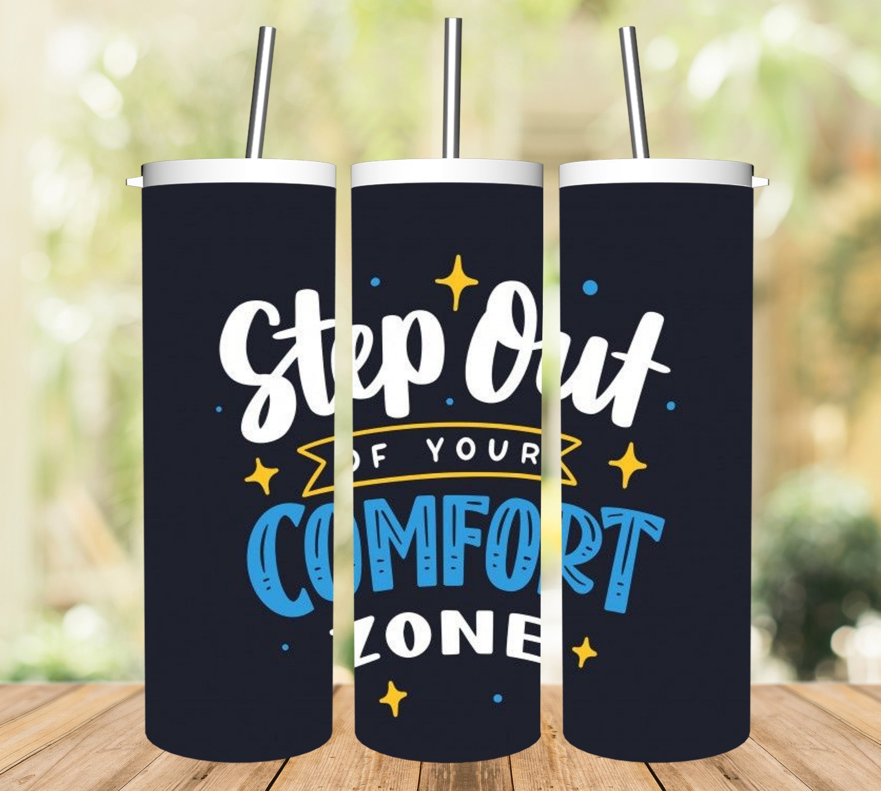 Step out of YourComfort Zone Tumbler
